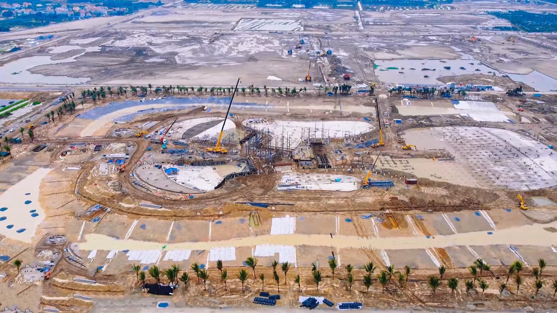 Tiến độ thi công Vinhomes Dream City